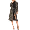 Winter Leopard Print Warm Wool Woman Coat