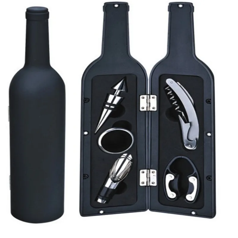 Promo Wholesale 5 In 1 Wine Bottle Opener Kit Buy Wine Set,Wine Kit