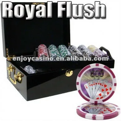 500 real clay 14g royal flush casino poker chips set online casino payments