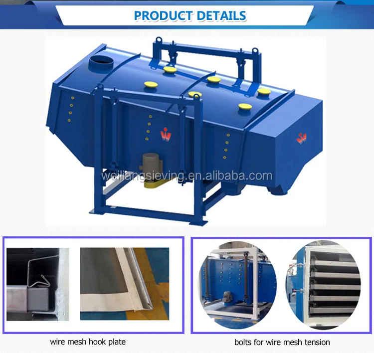 Food Industry Tumbler/Gyratory Vibro Sieve For Screening Brown Sugar