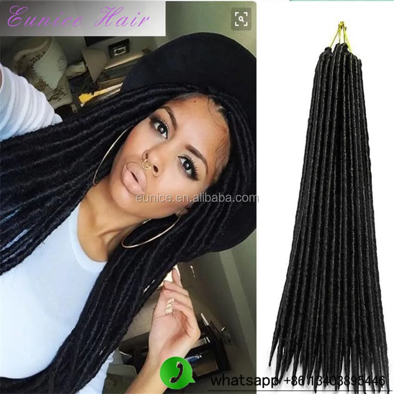 2016 Dread Locks Crochet Braid Hair Extension Type 2x Mambo Havana