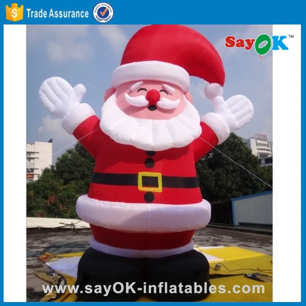 Commercial Christmas Decorations Inflatable Christmas Merry Go Round