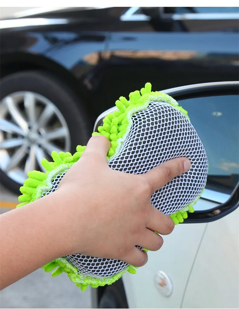 Wholesale Car Wash Microfiber Sponge Chenille Cleaning Tools Buy Car