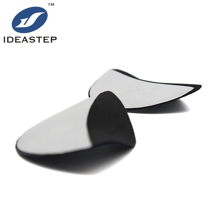 

Ideastep factory wholesale custom foot care cushion padding foot arch support Scaphoid foot arch pad, Black + white