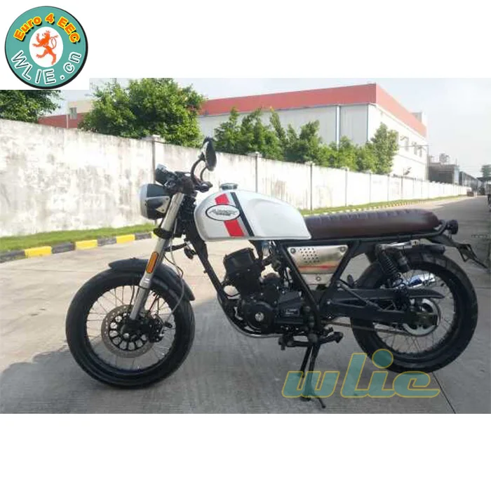 
2019 New Design 50cc with euro4 2 stroke and 4 vintage scooter Euro EEC COC Cafe Racer Motorcycle F68 50cc/125cc (Euro4) 