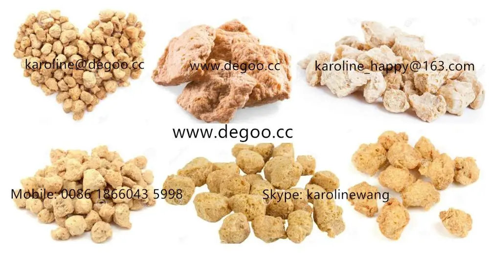 
Texturized High Moisture Soya Chunk Protein Soy Meat Making Machine 