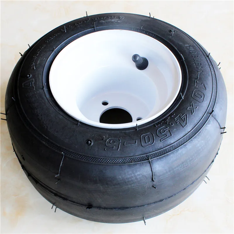 Front Wheels And Iron Rims Hub 5 Inch Go Kart Tire With Rim Chinese