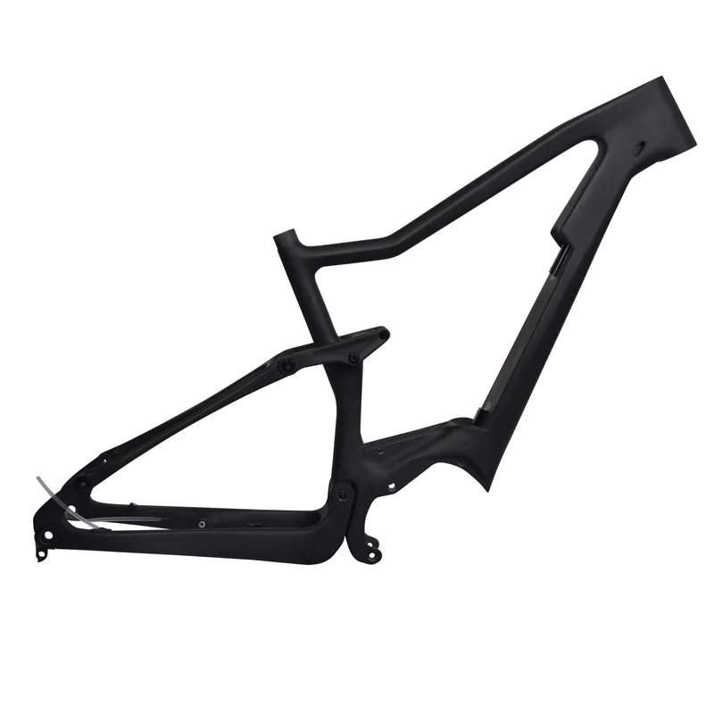 

Best Selling mountain bicycle frame full suspension 148*12mm thru axle 36V Shim0 frame electric bike E-03