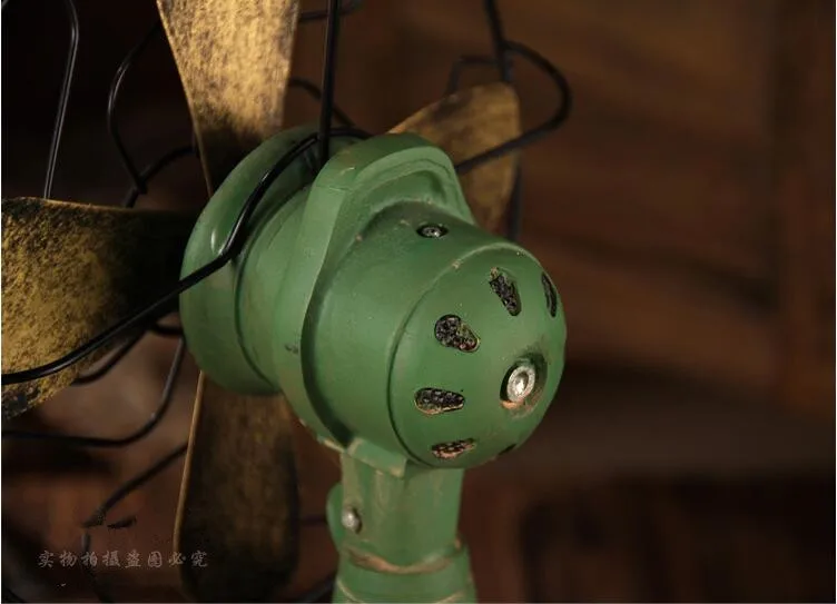 Model Fan Wholesale Retro Vintage Prop Model Handmade  Ornaments Home Decorative Items Crafts