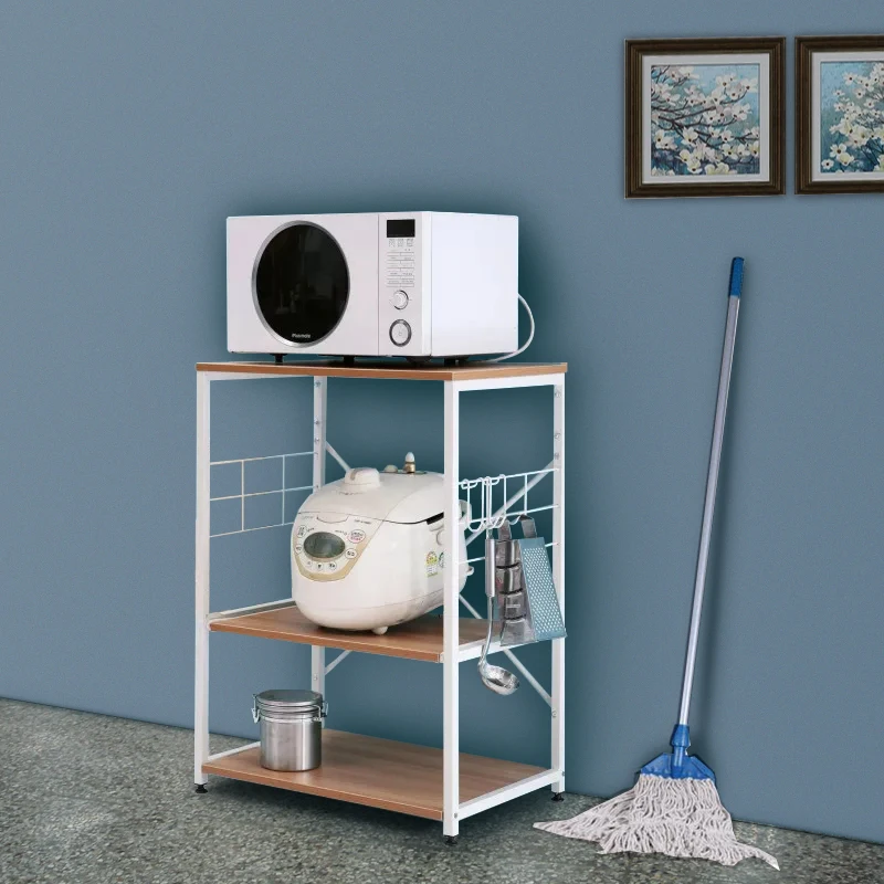 
Good price 4 tier metal wall rack kitchen stand kitchen storage shelf 