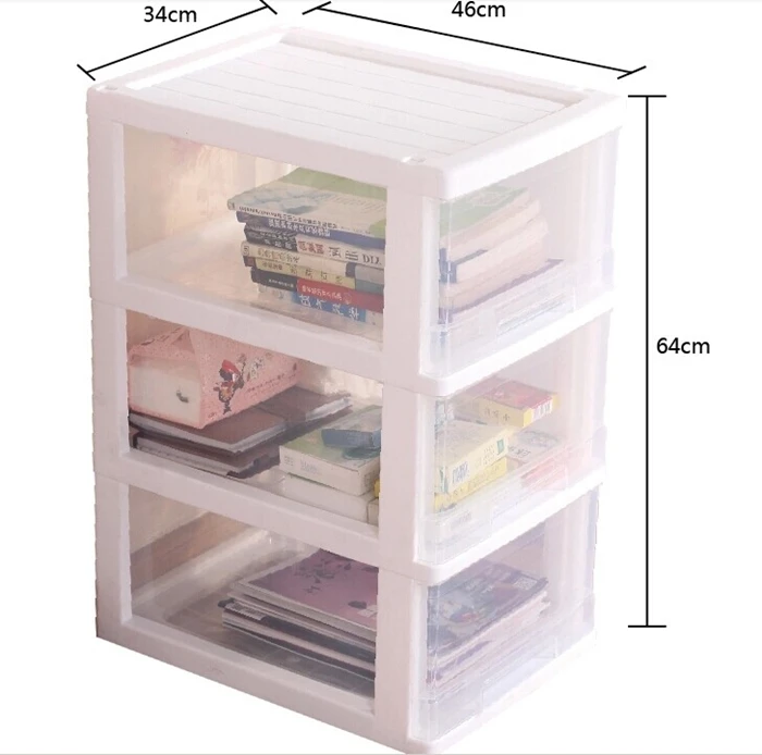 Clear Stacking Top Detachable Storage Cabinet For Living Closet