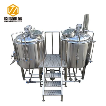 Micro 5bbl Beer Brewhouse Equipment And 5 Barrel Brewing System With Ce ...