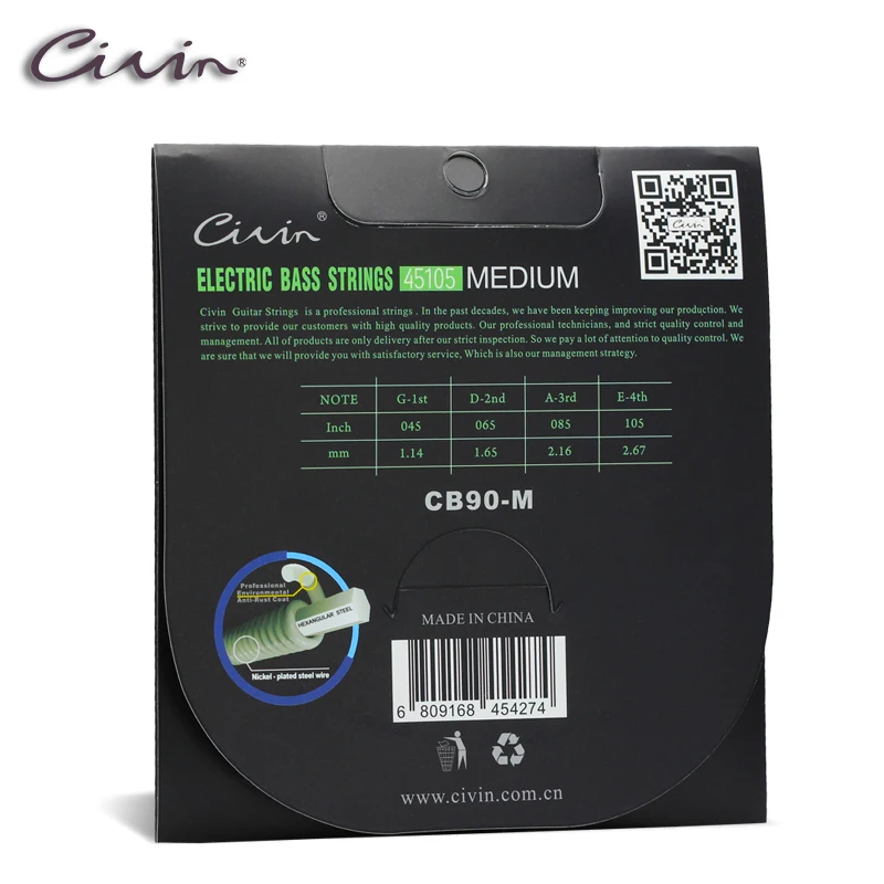 Wholesale Bass Strings Bass Guitar Chords Civin Best Electric Guitar