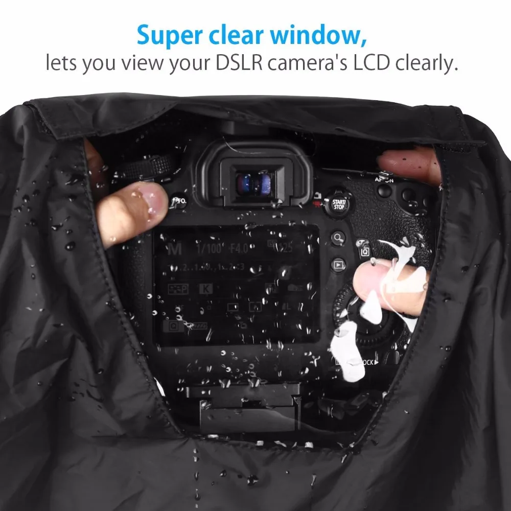 Hoshi Professional Waterproof Camera Rain Cover Protector Hood For