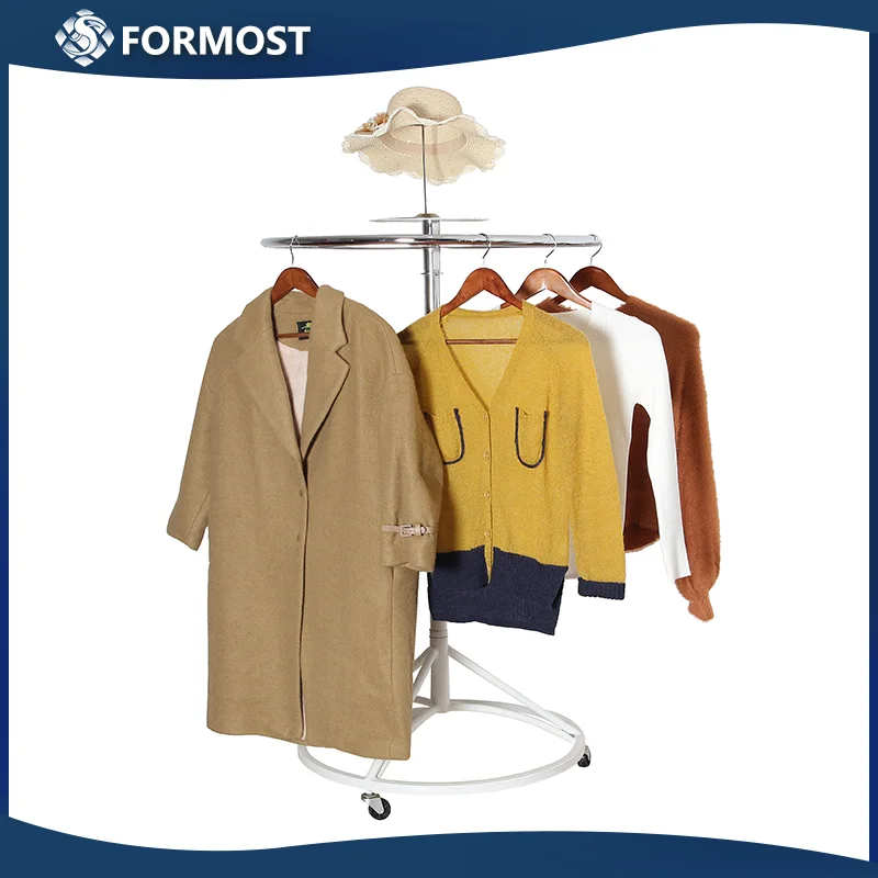 Rotating Clothes Rack / Custom Clothing Racks / Spiral Garment Rack