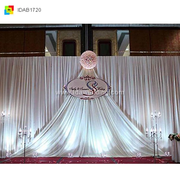 Ida 3m High 6m Wide Wedding Party Decoration Curtain Backdrop With