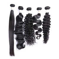 

2019 RLN Hot selling 100% brazilian remy/virgin human hair high quality hair bundle body/loose/deep/curly/water weave weft
