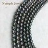 12-13 mm AA+ jewelry Tahiti green real round black pearl high permeability oysters seawater pearl necklace pearl