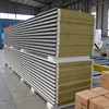 Fire resistant acoustic rockwool insulated structural sandwich wall panel for prefabricated houses