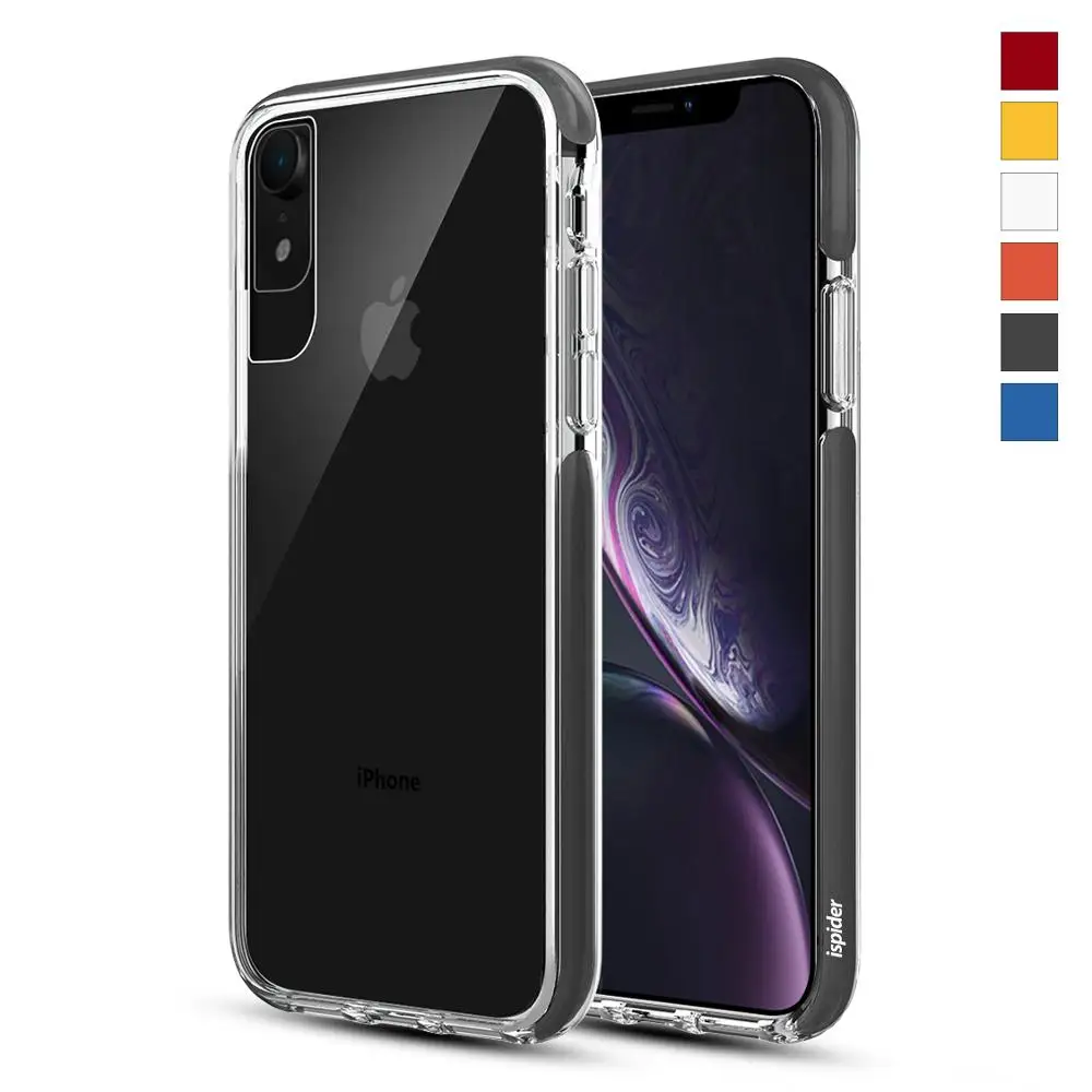 

10ft Military Drop Defense Ultra Slim Clear Cases for iPhone XR X XS Max