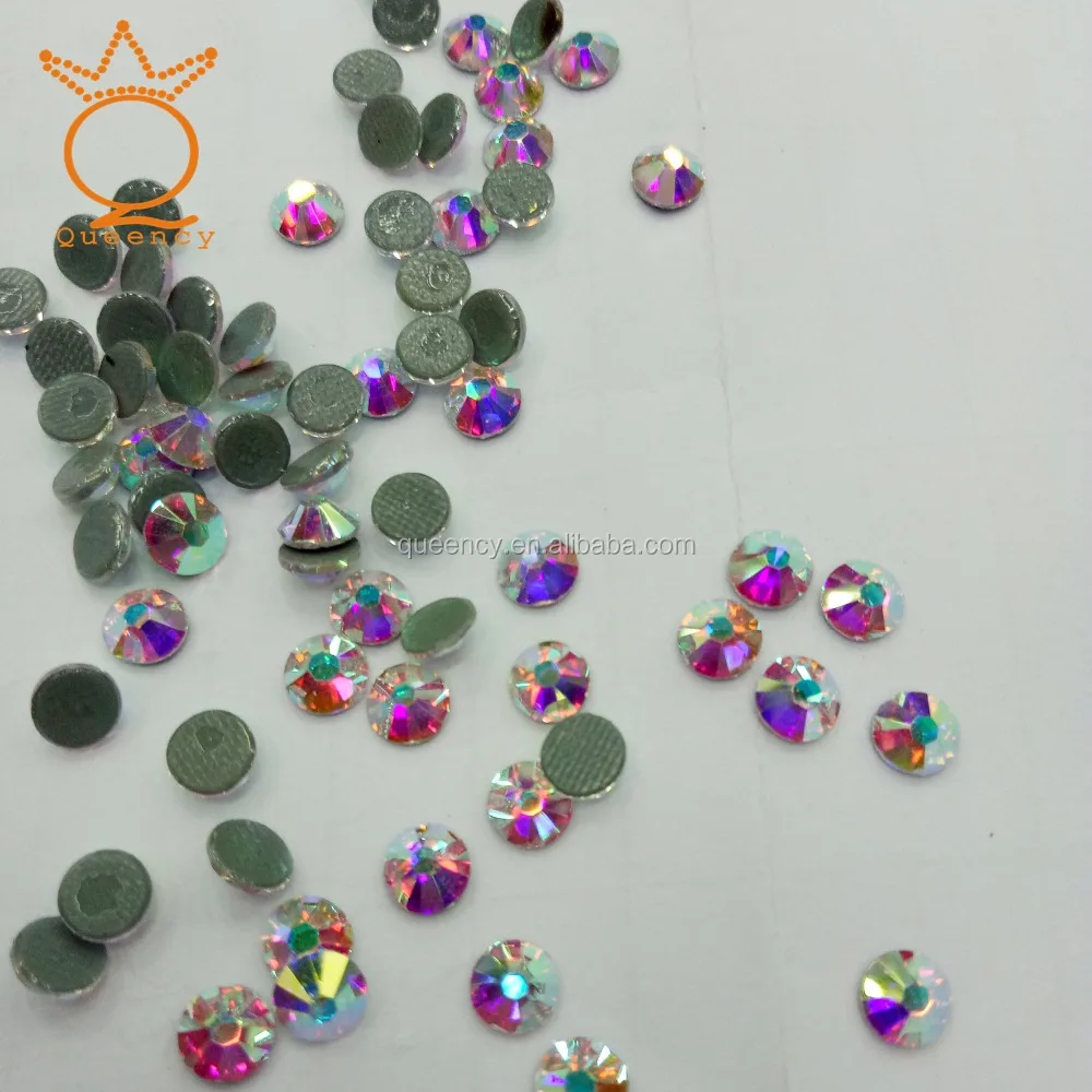 

SS3-SS50 AB color good shiny flatback crystal rhinestone, From color chart
