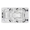 118 massage jets outdoor spa 8 persons discount acrylic spa hot tub shell sale