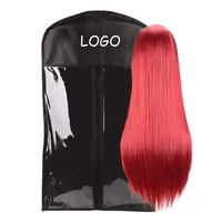 

Dustproof Wig Garment Bag Storage Zipper Bag Hair Extension Holder Hair Hanger with Zipper