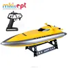 Hot selling kids 2.4G plastic radio control boat toy with recharger