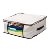 foldable organizador en tela de ropa de bebe foldable underbed storage folding organizer bag for clothes