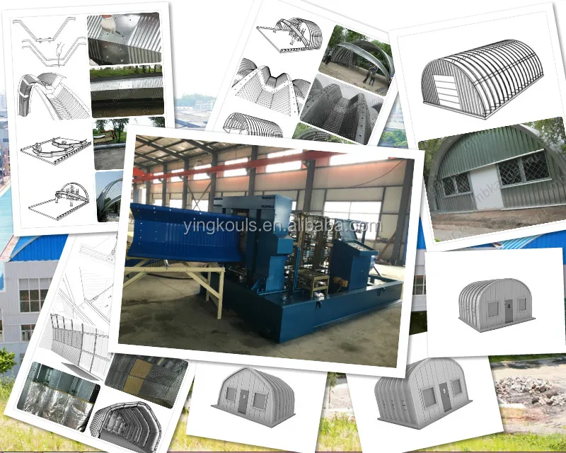 Longshun Bolt & Nuts Screw Joint Equipment Steel Arched Buildings Machine  With Top Quality