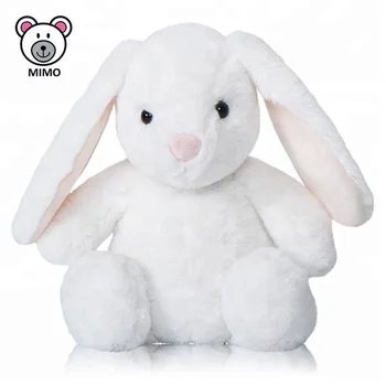 conejo de peluche blanco