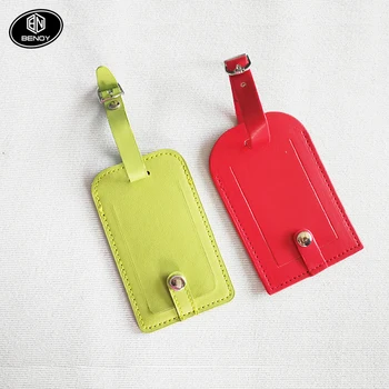 Hot Sale New Cheap Wholesale Personalized Custom Travel Leather Luggage Bag Tag Name Tag - Buy ...