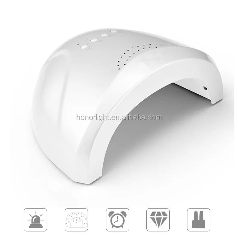 
48W economy painless uv lamp nail varnish with double light source 