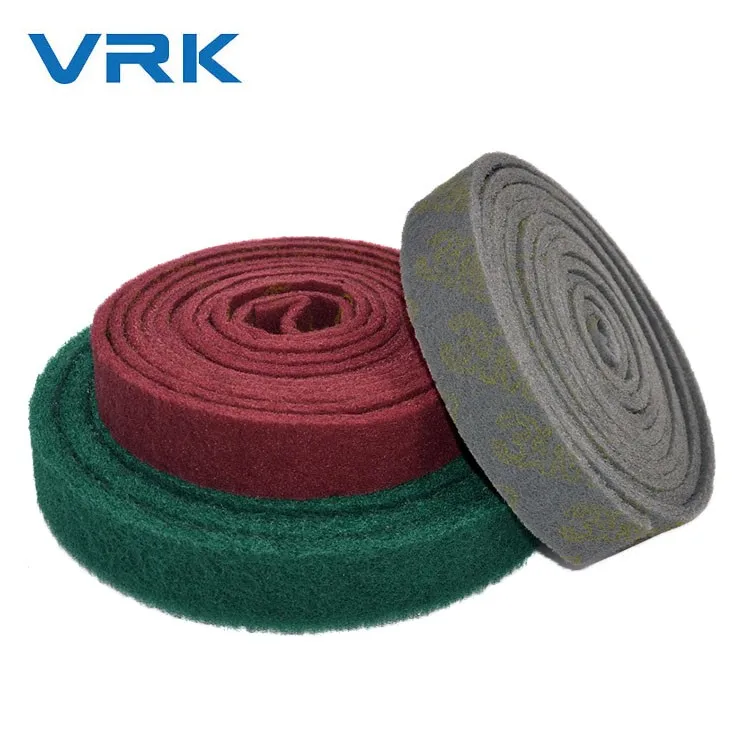 High Quality Industrial Scrub Thicken Scouring Pad Rolls Buy Scouring