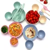 Massage Facial Body Massage massageador facial Baby Dishes Cute Cartoon Kids Plastic Rice Bowl Eco-friendly Fruit Plate