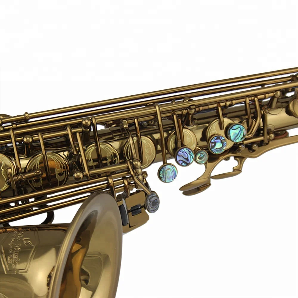 

Tide Music champion gold cognac alto saxophone R54 type