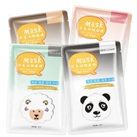 

OEM ODM animal beauty mask moisturizing face care fresh anti-acne oil control hydrating cute animal facial mask
