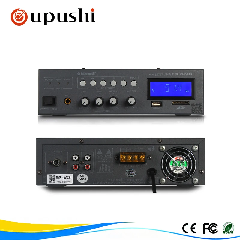 Free Shipping Mini MP3 Player Bluetooth Power Amplifier