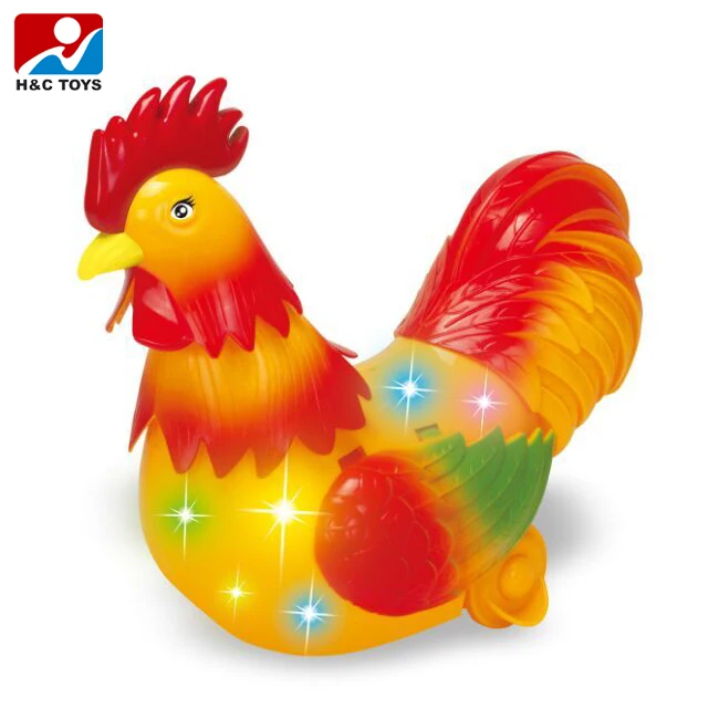 New Cute Cock Toy Battery Operated Plastic Chicken Toy For Kids