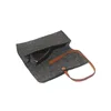ODM durable gift eco-friendly pu felt spectacle case bag pouch for sunglass and reading glasses