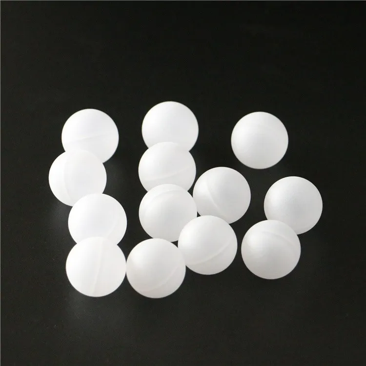 High Polished 10mm Small White Pp Hollow Plastic Balls For Deodorant ...