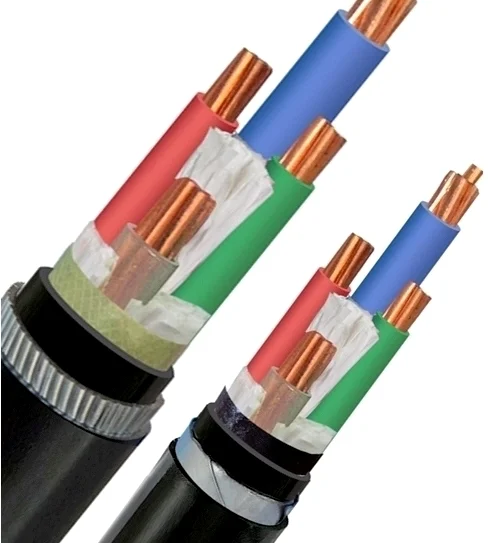van het de Kabel4x300 mm2 Staal van pvc YJV22 van 0.6/1kV XLPE DSTA Kabel van de de Band de Gepantserde Elektromacht