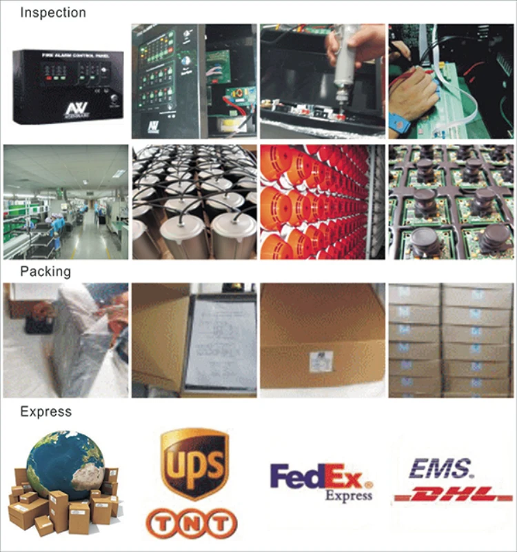 Newly designed fire alarm system showcase conventional