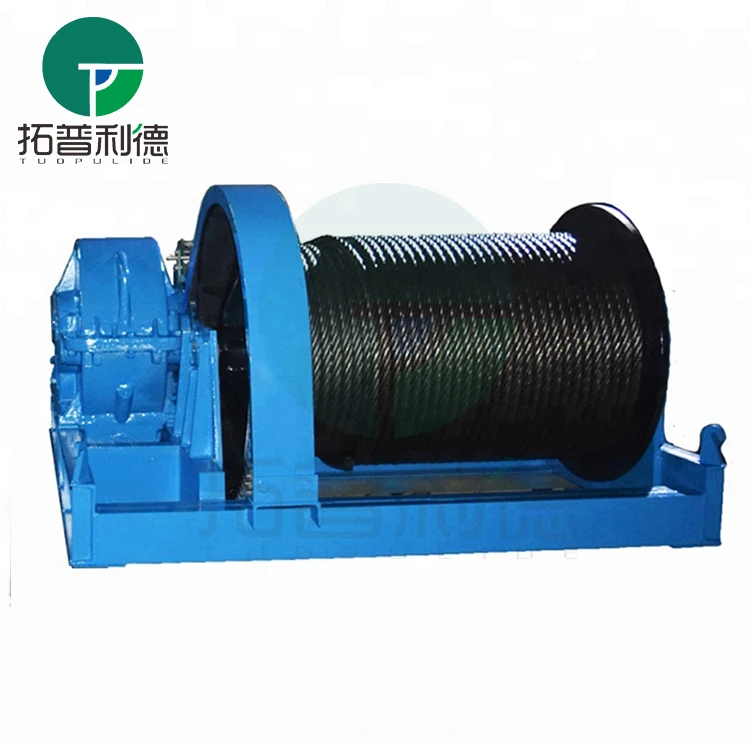 Electric/diesel Engine Powered 10 Ton Cable Pulling Winch Buy 10 Ton