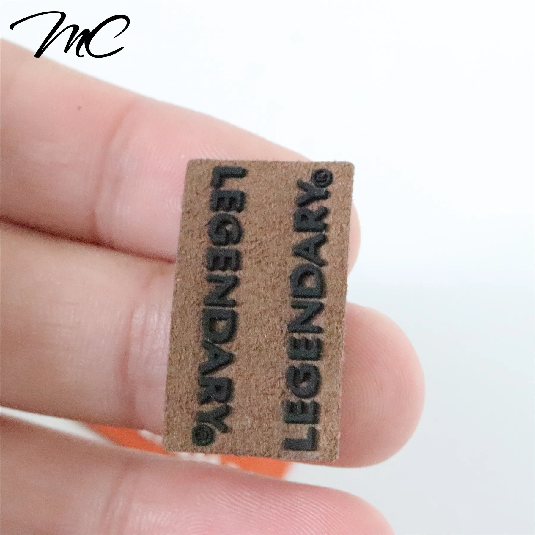 

Hot promotional high quality heat transfer 3d silicone rubber logo leather label