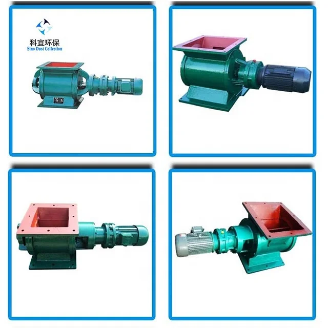 Unloading raw material powder cement discharge valve - SINO CLEAN DUST  COLLECTION GROUP CO.,LTD