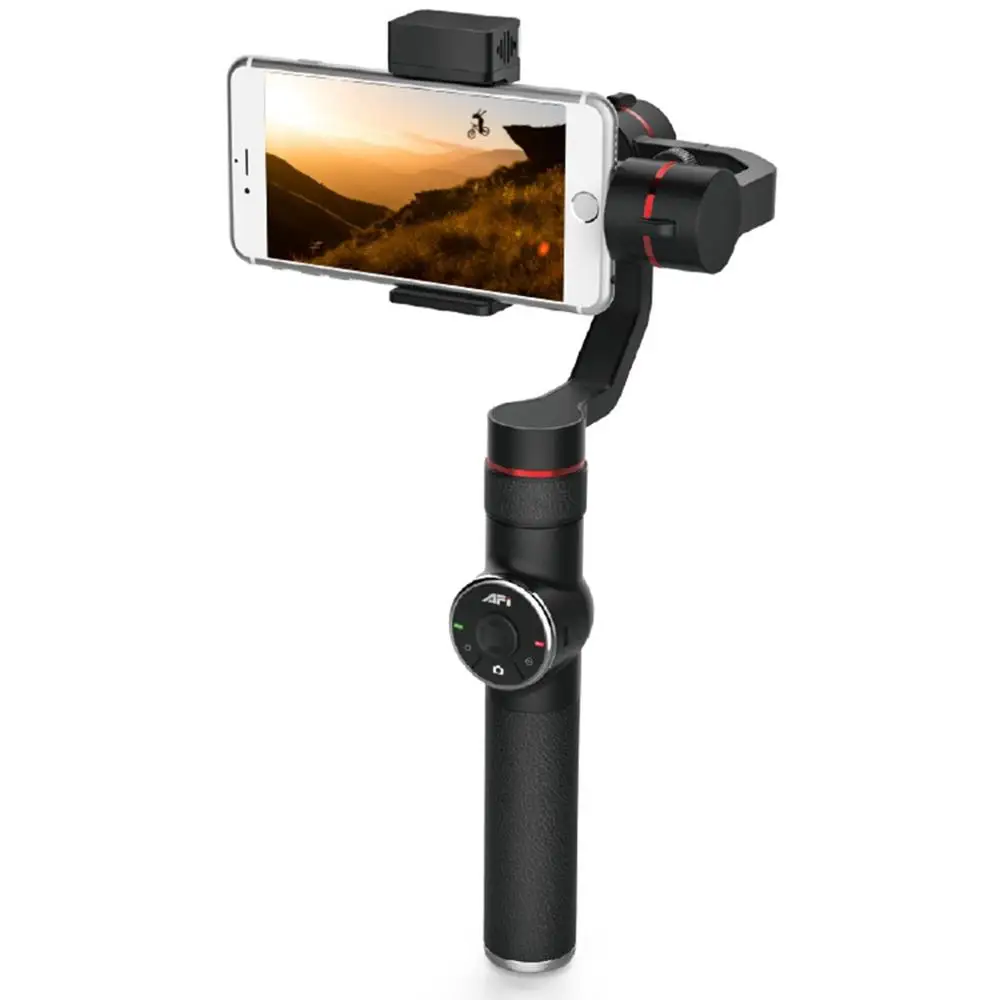 

2018 AFi new released 3 axis handheld brushless mobile phone gimbal with built-in fill light