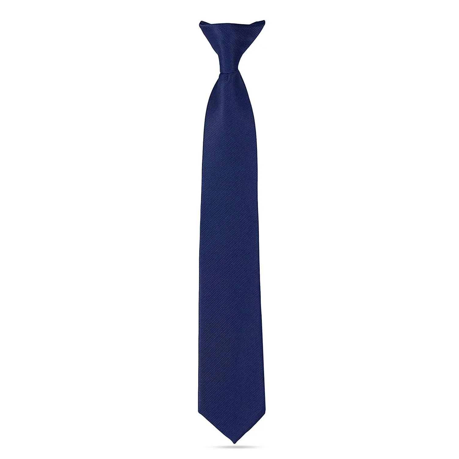 Satin with Boxes Zipper Up Necktie Adjustable Formal