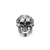 High Polished Jewelry Accessories Men Devil Skull Punk Charm Skeleton 316L Stainless Steel Ring Cool Biker Rings