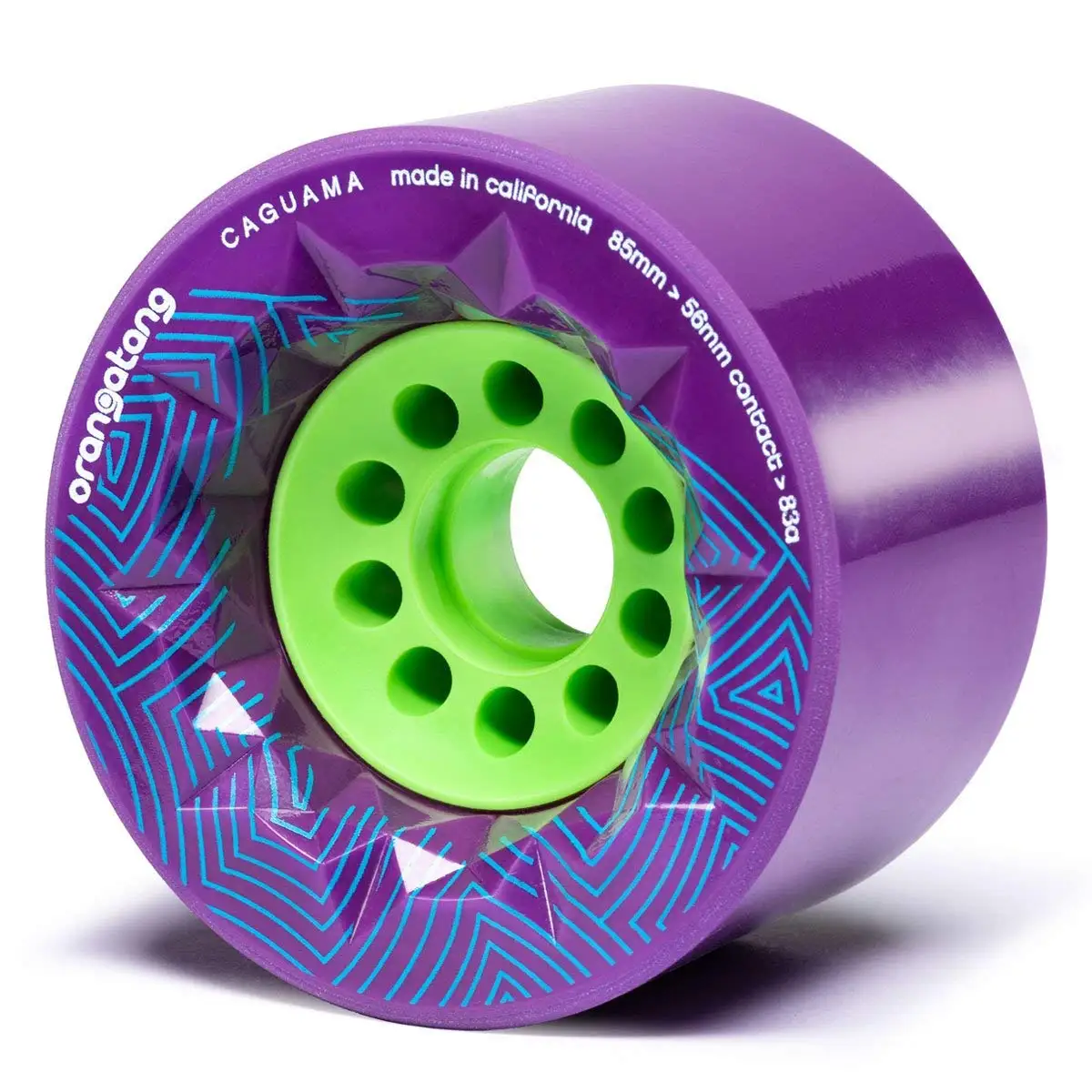 Skates, Skateboards & Scooters Skateboard Parts Set of 4 Orangatang Moronga 72.5 mm Freeride Longboard Skateboard Wheels